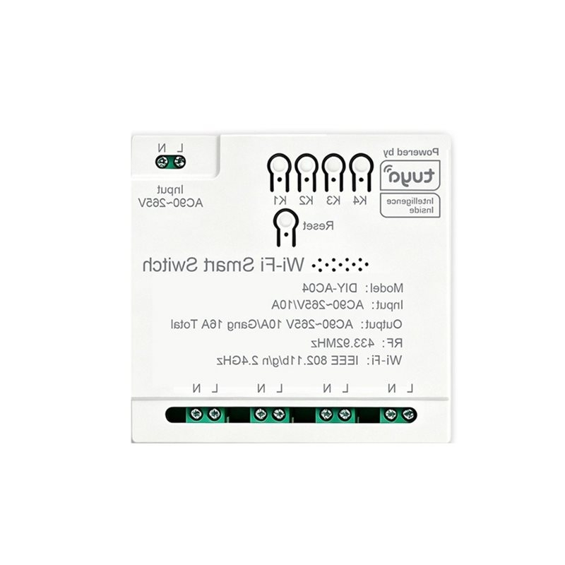 T24C Tuya Garage Door Wifi Rel - огляд і ціна Tuya 4 Channel